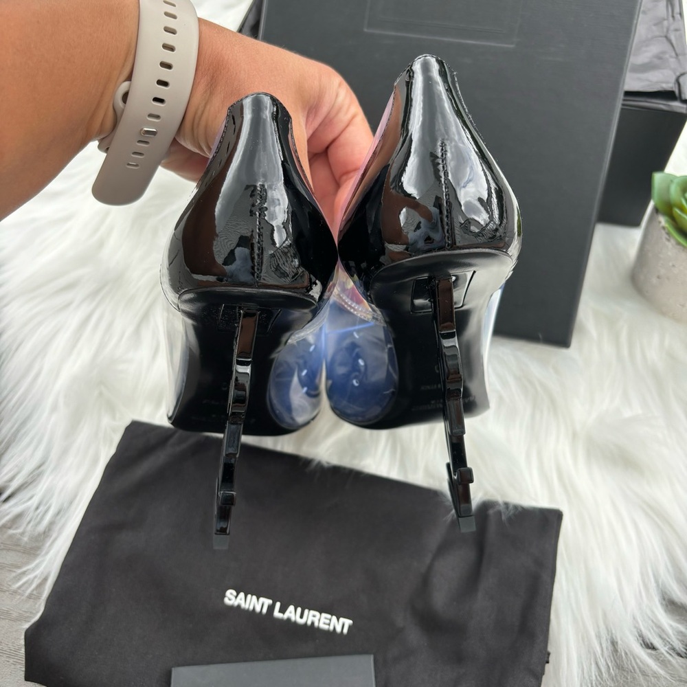 Yves Saint Laurent Clear Opyum Heels - Picture 4 of 8